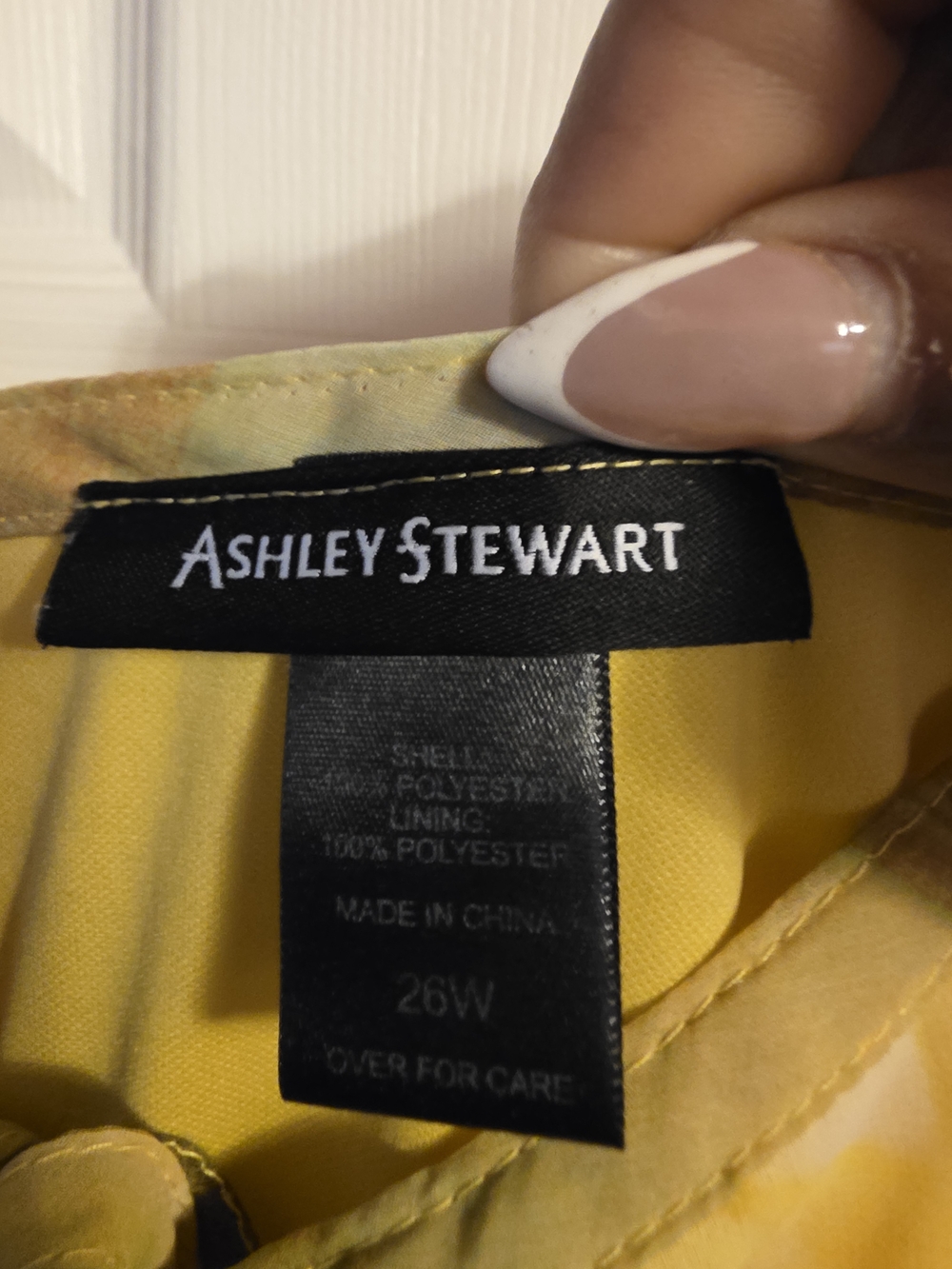 Ashley Stewart Yellow Floral Print Sleeveless Maxi Dress - Picture 2 of 2